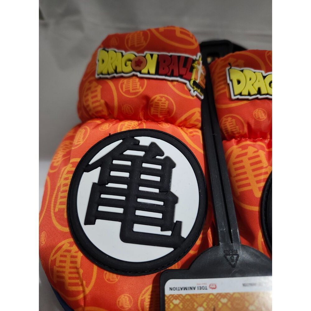 Ground Up Dragon Ball Z Men’s Scuff‑Style Slippers – Size 9/10 – New - Orange